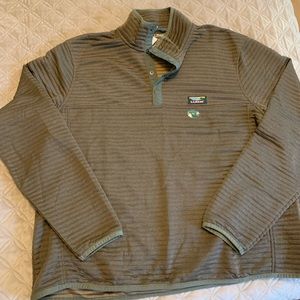 L.L. Bean Airlight Knit Pullover Maple Brown